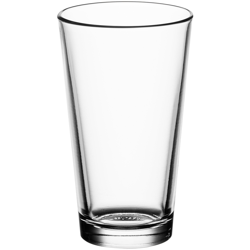 Acopa Select 16 oz. Customizable Rim Tempered Mixing Glass / Pint Glass