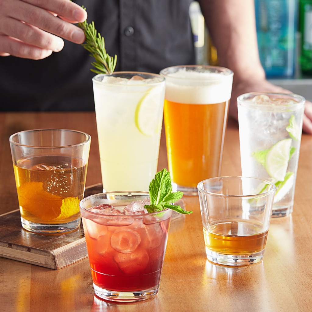 Acopa Select 10 oz. Stackable Rocks / Old Fashioned Glass