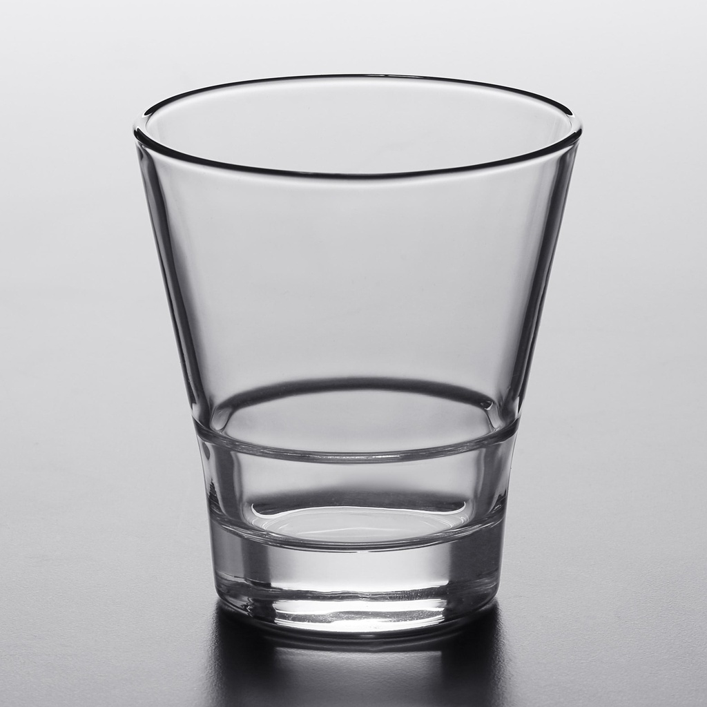 Acopa Select 9 oz. Flared Stackable Rocks / Old Fashioned Glass