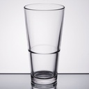 Libbey Restaurant Basics 20 oz. Rim Tempered Stackable Mixing Glass