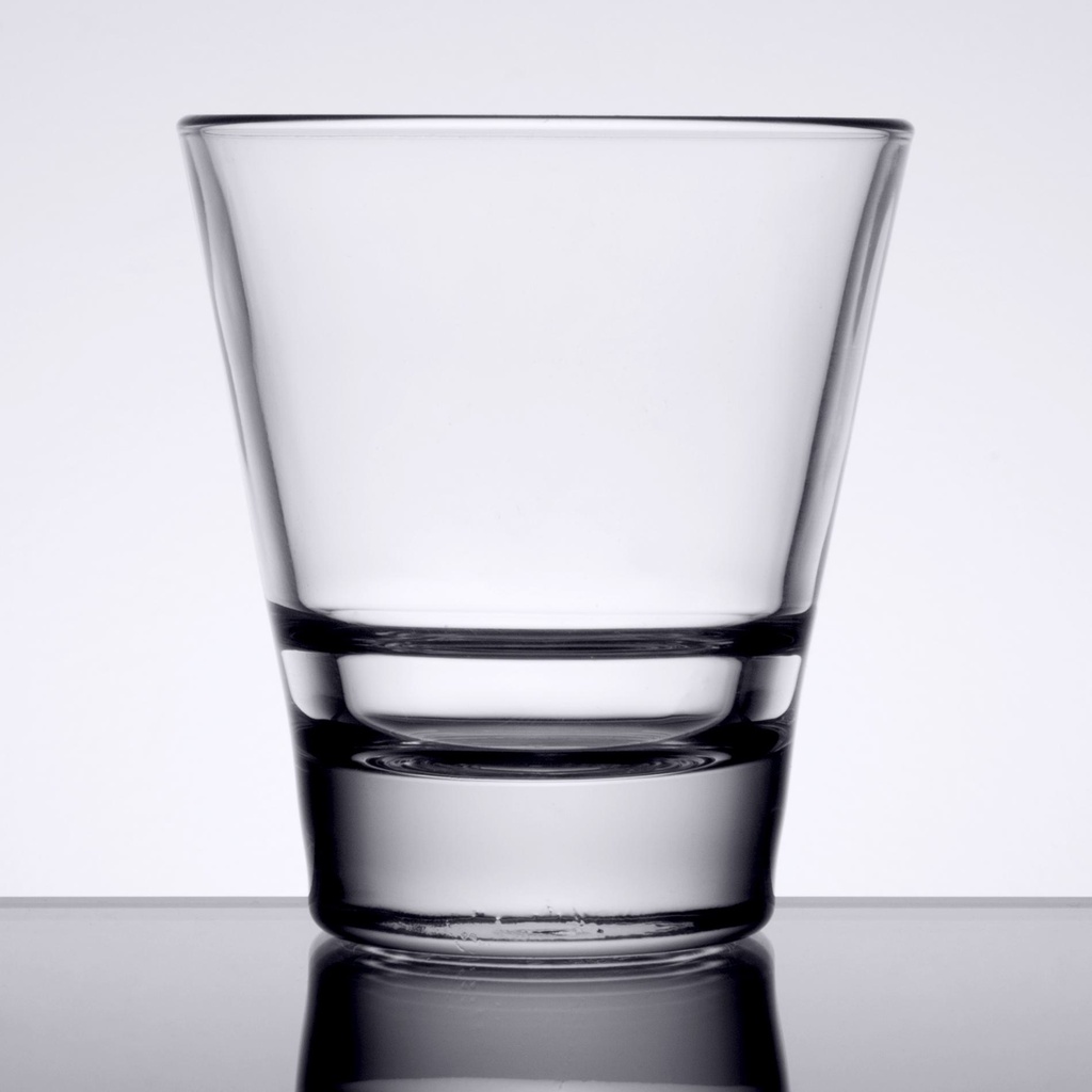 Libbey 15709 Endeavor 7 oz. Stackable Rocks / Old Fashioned Glass