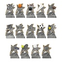 5 1/2" Lamp of Knowledge Jazz Star Resin