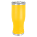 Yellow 20 oz. Polar Camel Pilsner w/Clear Lid