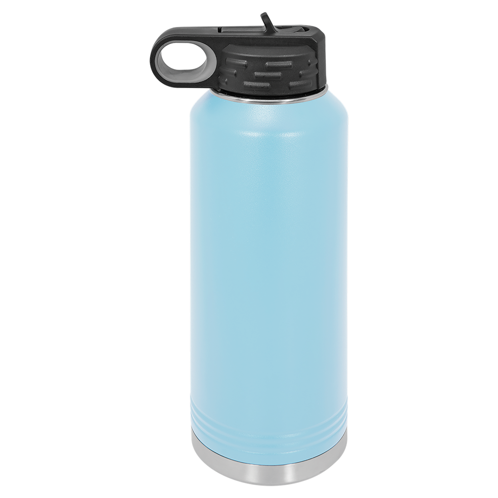 40 oz. Light Blue Polar Camel Water Bottle