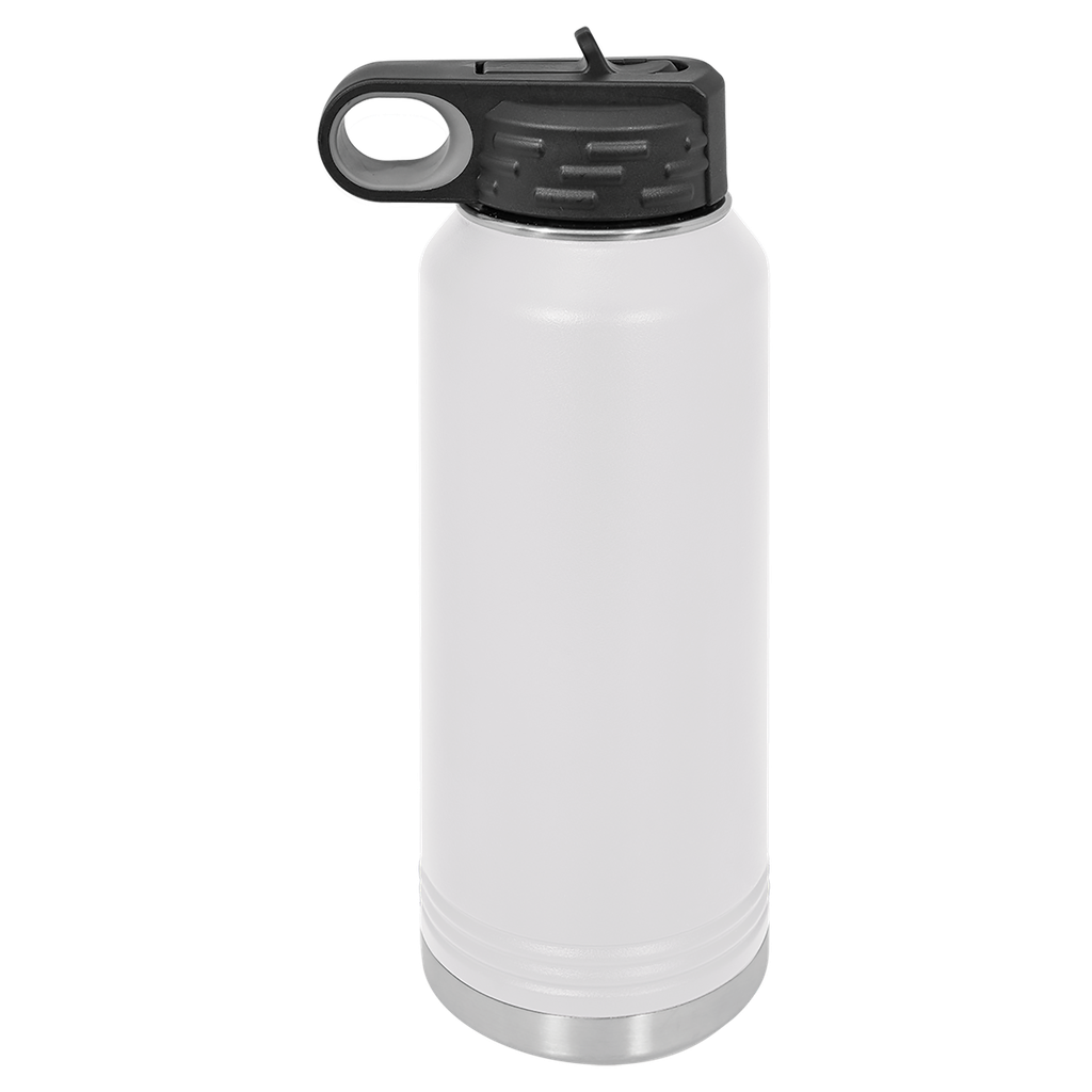 32 oz. White Polar Camel Water Bottle