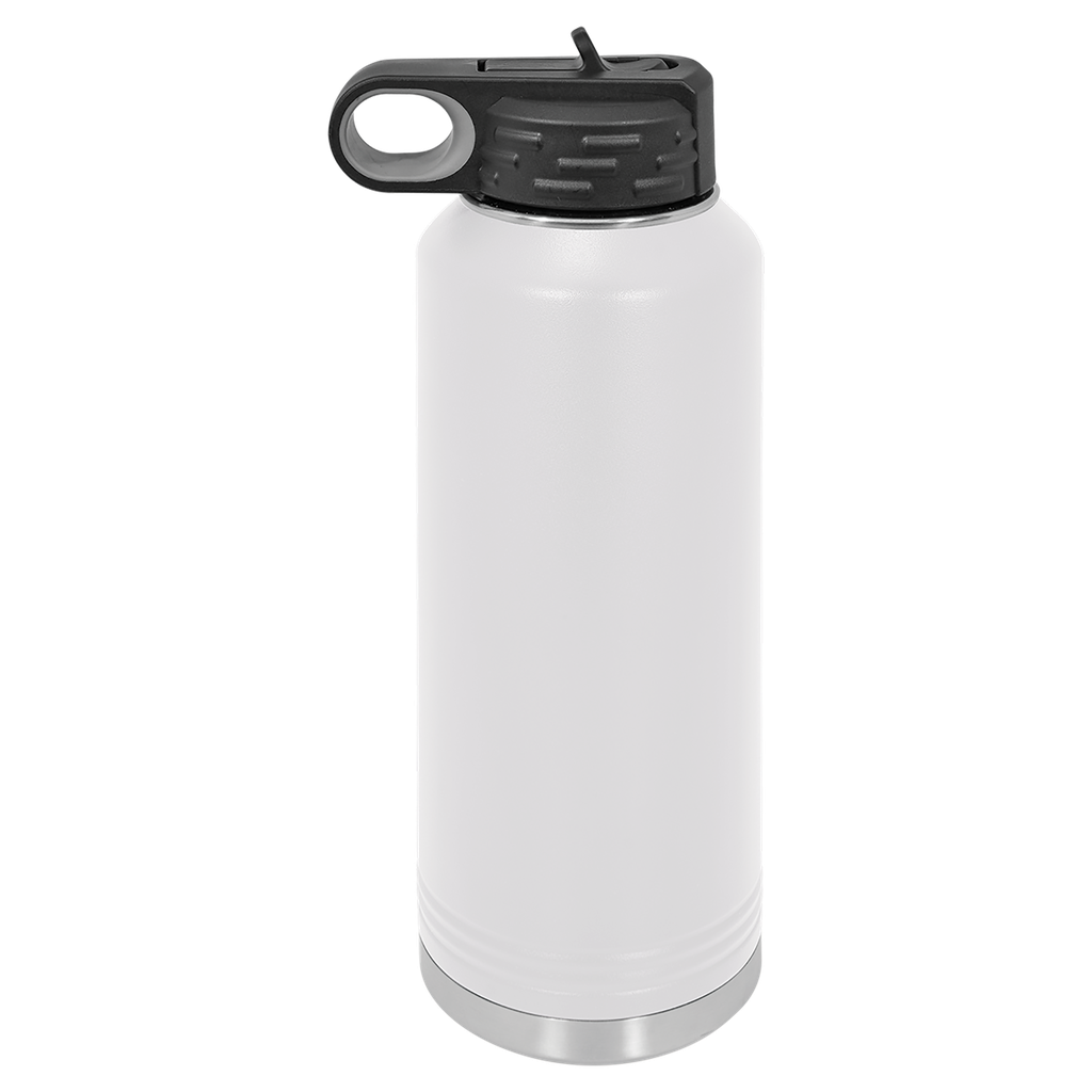 40 oz. White Polar Camel Water Bottle