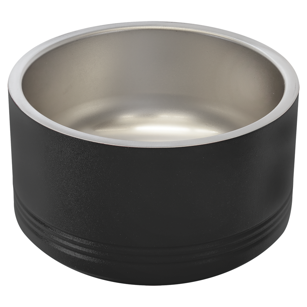 Polar Camel 18 oz. Black Pet Bowl