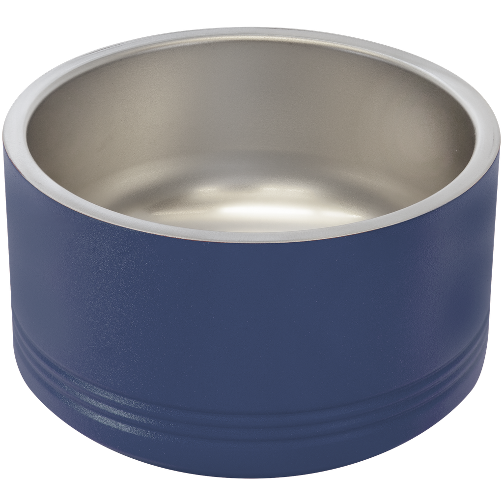 Polar Camel 18 oz. Navy Blue Pet Bowl