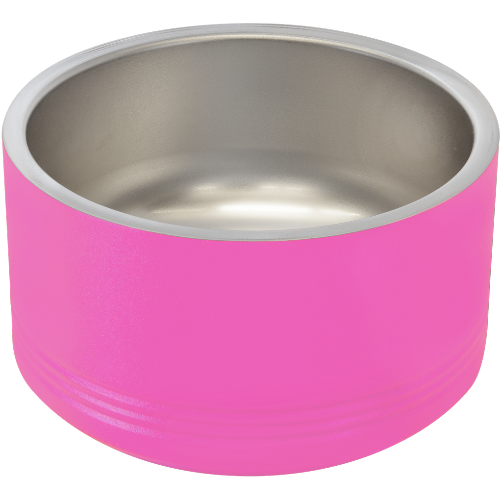 Polar Camel 18 oz. Pink Pet Bowl