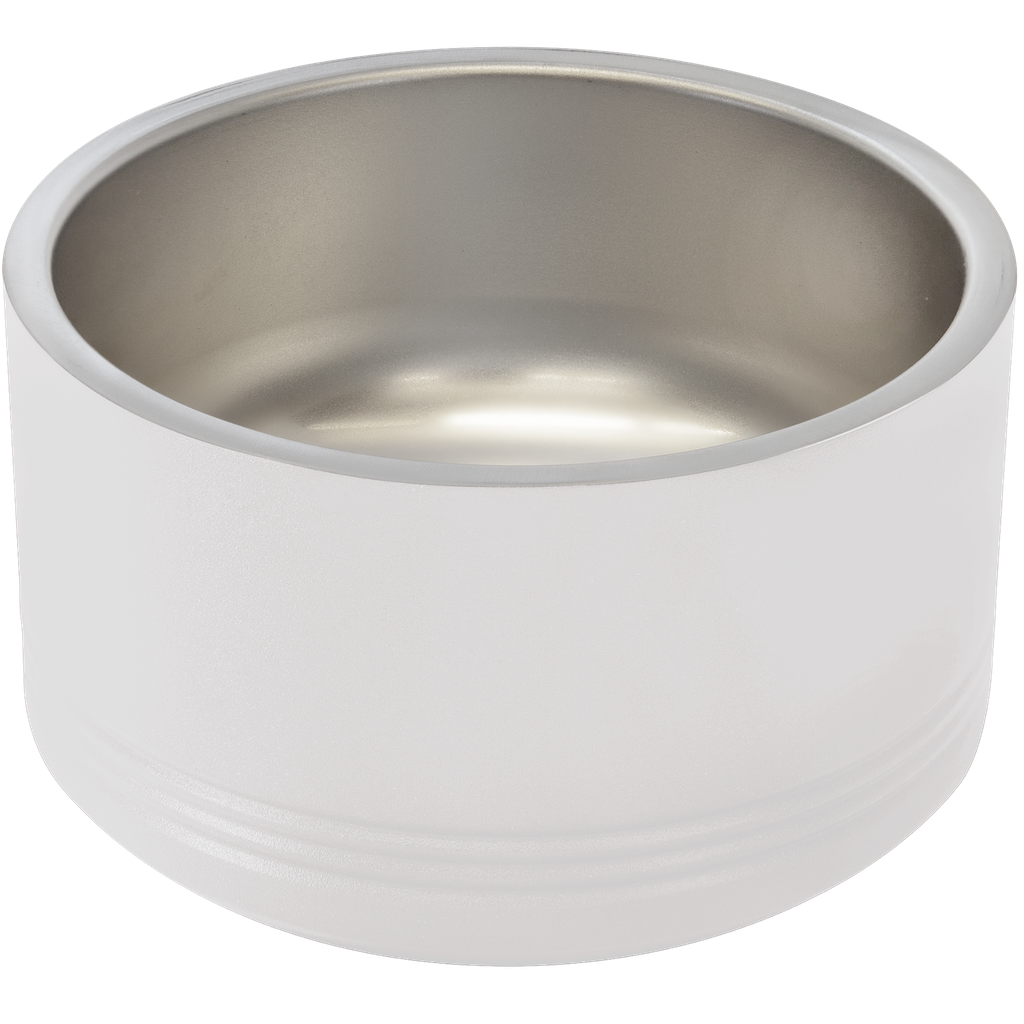 Polar Camel 18 oz. White Pet Bowl