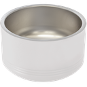 Polar Camel 18 oz. White Pet Bowl