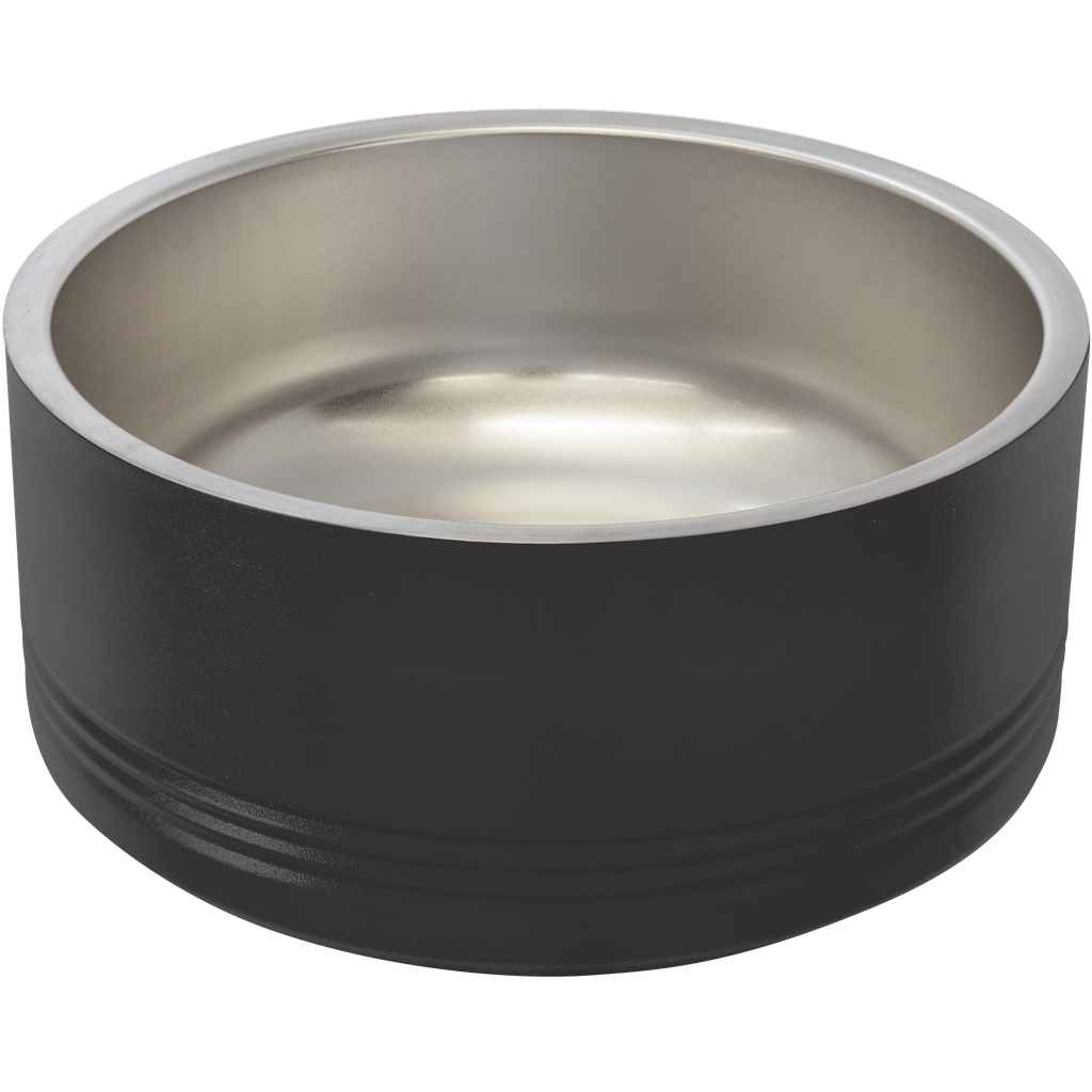 Polar Camel 32 oz. Black Pet Bowl