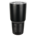 Polar Camel 30 oz. Black Ringneck Vacuum Insulated Tumbler w/Lid, no Silver Ring