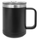 Polar Camel 15 oz. Black Vacuum Insulated Mug with Slider Lid