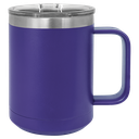 Polar Camel 15 oz. Purple Vacuum Insulated Mug with Slider Lid