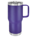 Polar Camel 20 oz. Purple Vacuum Insulated Travel Mug with Slider Lid