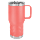 Polar Camel 20 oz. Coral Vacuum Insulated Travel Mug with Slider Lid