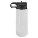 20 oz. White Polar Camel Sublimatable Water Bottle