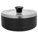 Polar Camel Black 1 1/4 Quart Serving Bowl with Lid