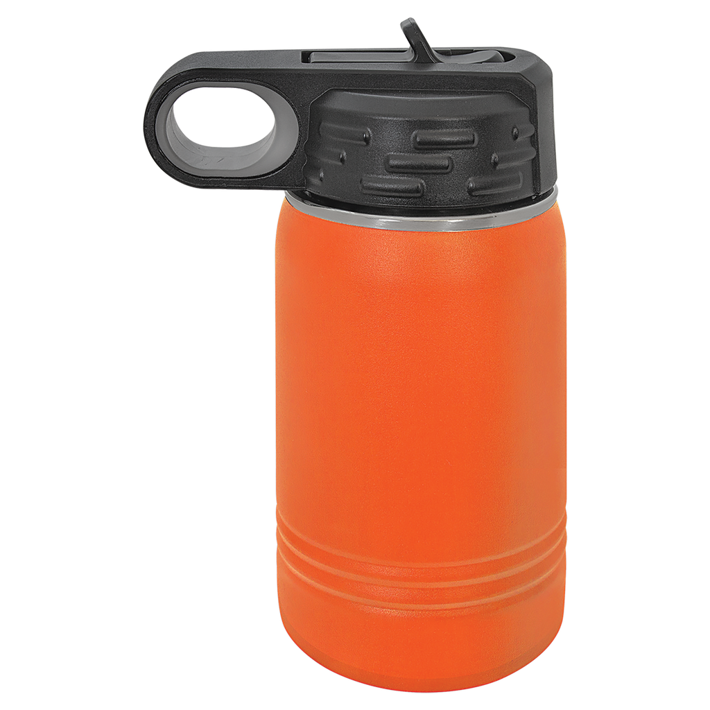 12 oz. Orange Polar Camel Water Bottle