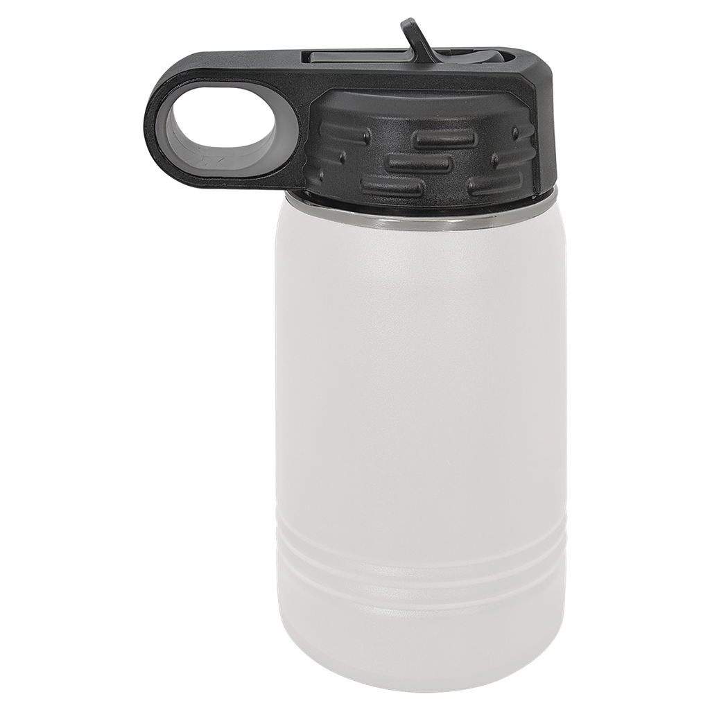 12 oz. White Polar Camel Water Bottle