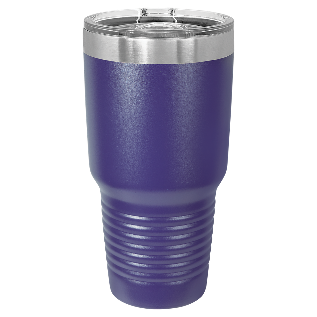 Polar Camel 30 oz. Purple Ringneck Insulated Tumbler w/Slider Lid