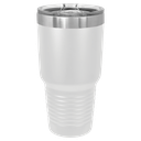 Polar Camel 30 oz. White Ringneck Insulated Tumbler w/Slider Lid