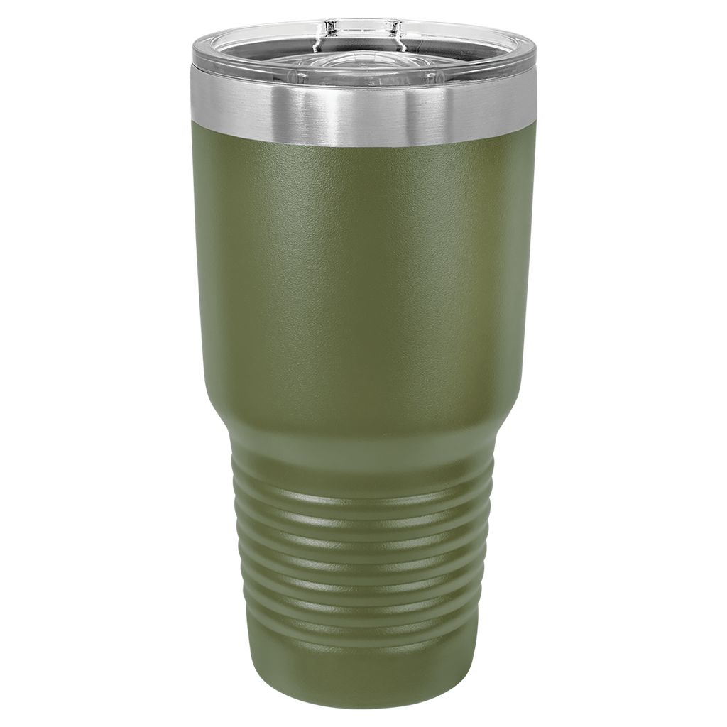 Polar Camel 30 oz. Olive Green Ringneck Insulated Tumbler w/Slider Lid