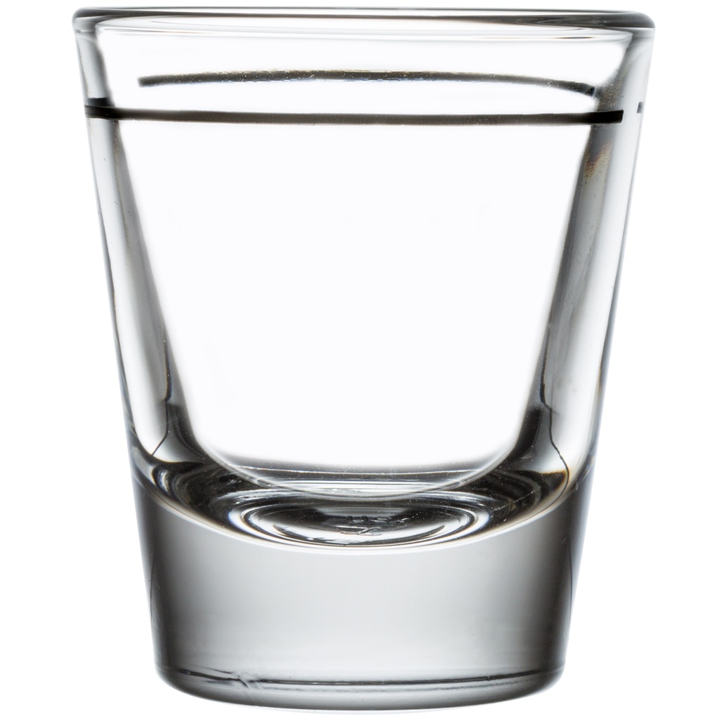 Libbey 5120/A0007 1.5 oz. Shot Glass with 1 oz. Pour Line