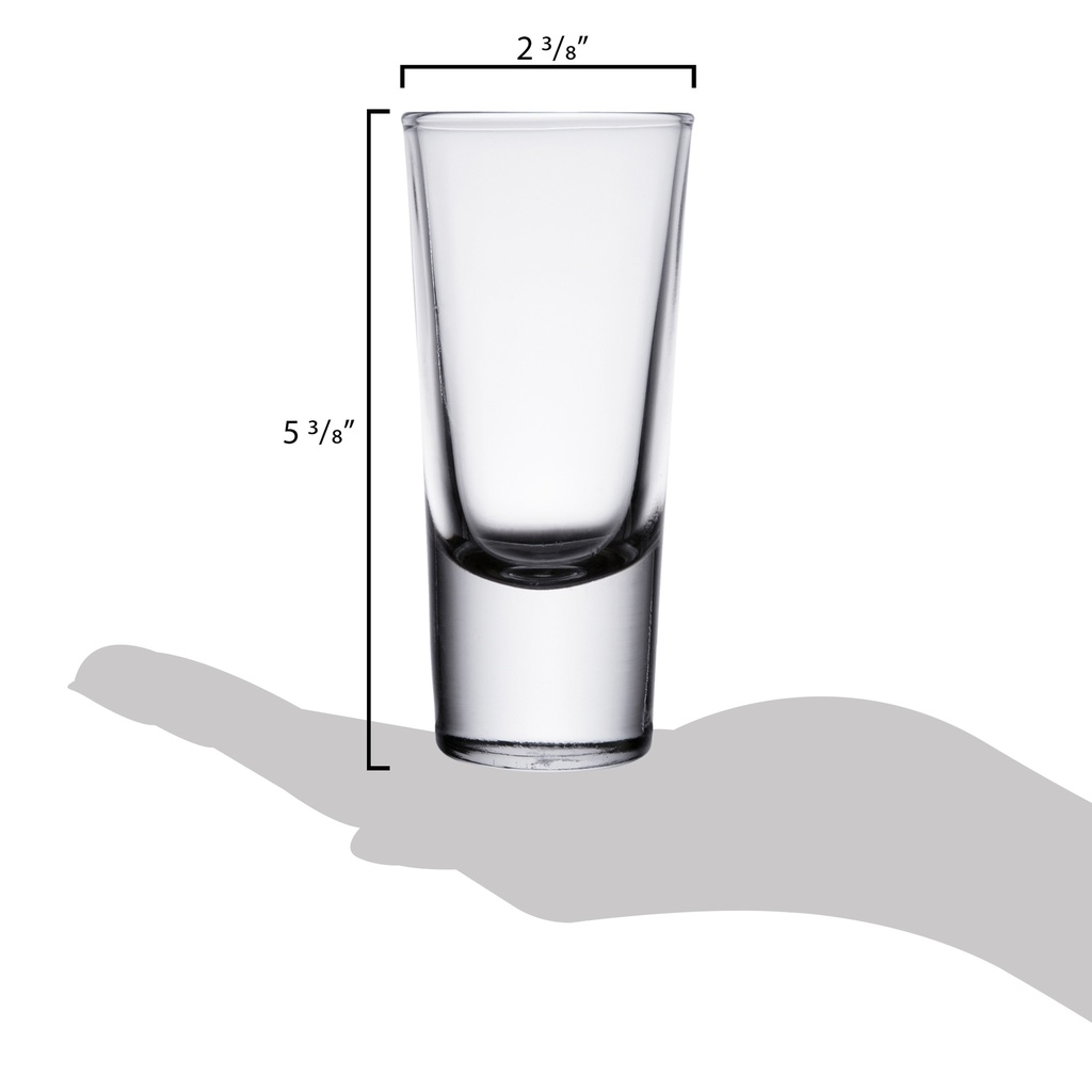 Libbey 1787386 5.375 oz. Troyano Shooter Glass