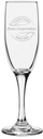 Acopa 6 oz. Customizable Flute Glass - 12/Case