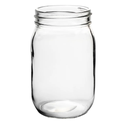 Deep Etched or Lasered Libbey® 16 oz 92103 Drinking Jar / Mason Jar
