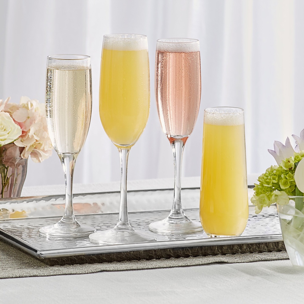Libbey 228 8.5 oz. Stemless Flute Glass