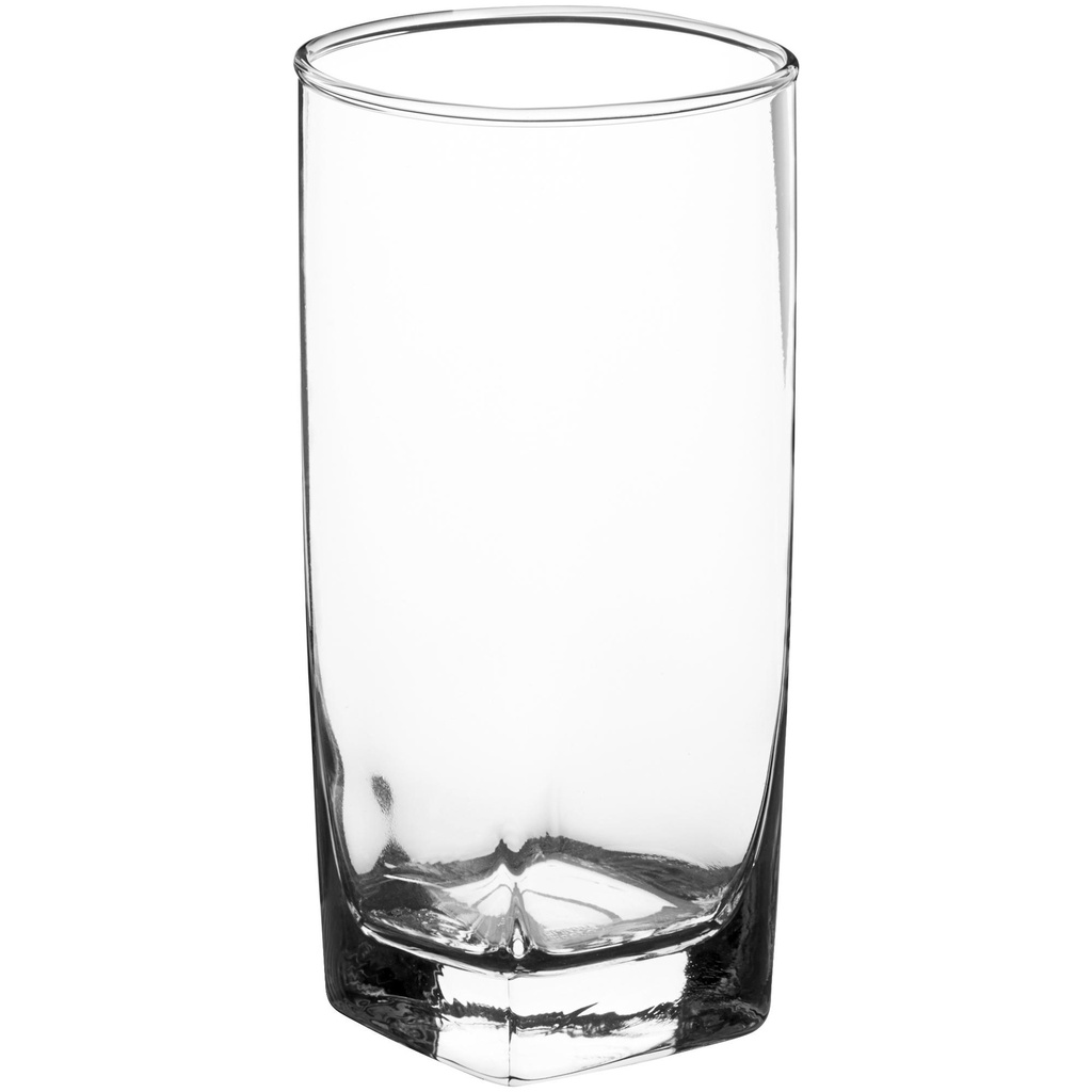 Acopa Cube 14 oz. Beverage Glass
