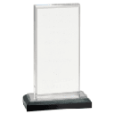 5" x 8" Silver Beveled Impress Acrylic