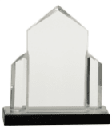 7" x 8" Silver Jewel Post Impress Acrylic