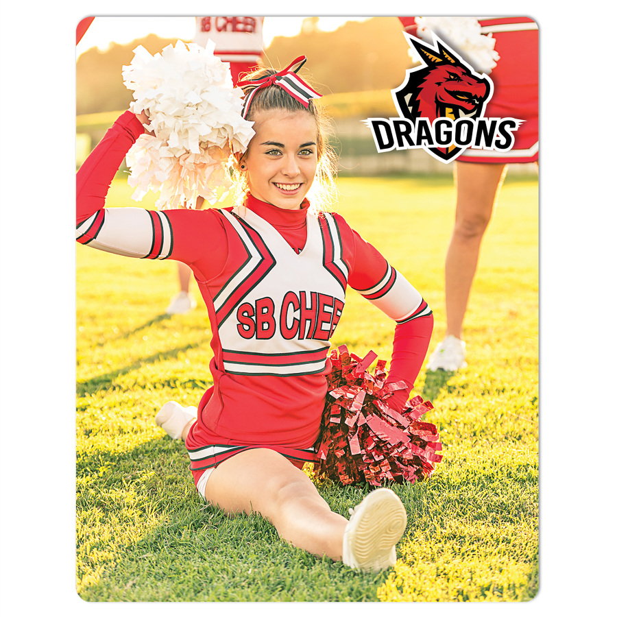 8" x 10" Matte Silver ChromaLuxe Aluminum Photo Panel