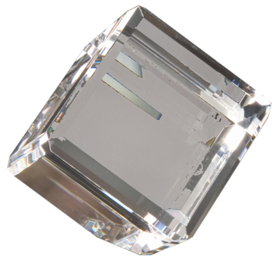 2 1/2" x 2 1/2" Crystal Cube