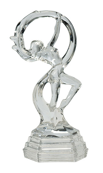 10 3/4" Glass Cheer/Dancer