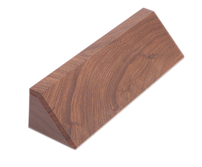 8 1/2" Genuine Walnut Desk Wedge