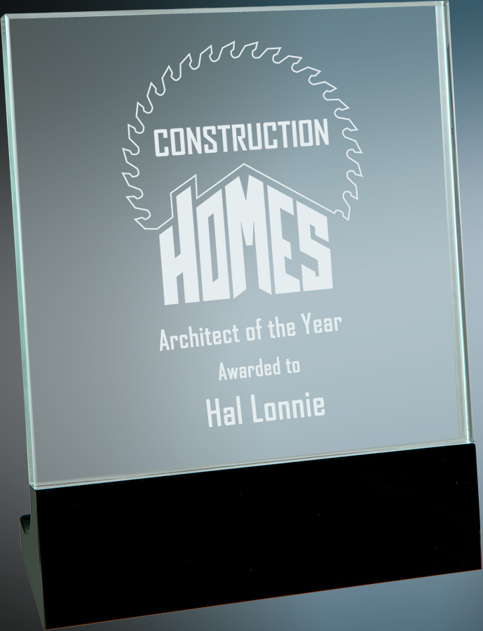 6" x 7" Glass Stand Up