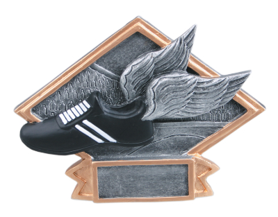 6" x 4 1/2" Track Diamond Plate Resin