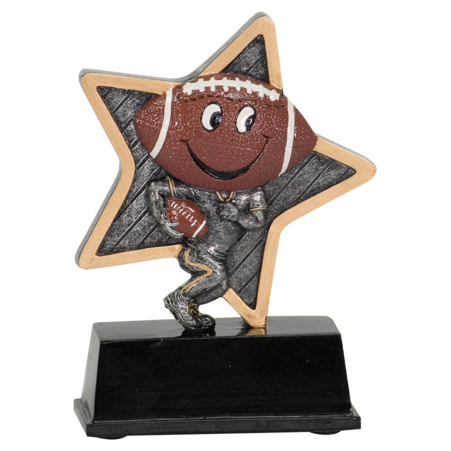 5" Football Little Pal Resin
