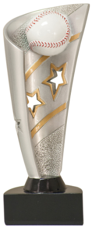 8 1/2" Baseball Banner Resin