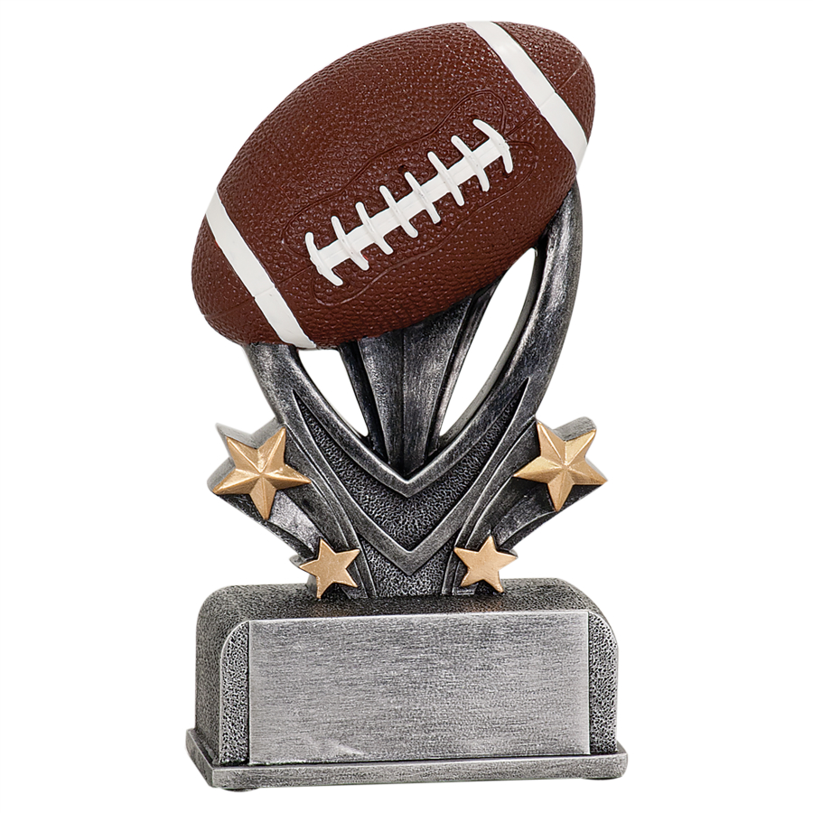 7" Football Varsity Sport Resin