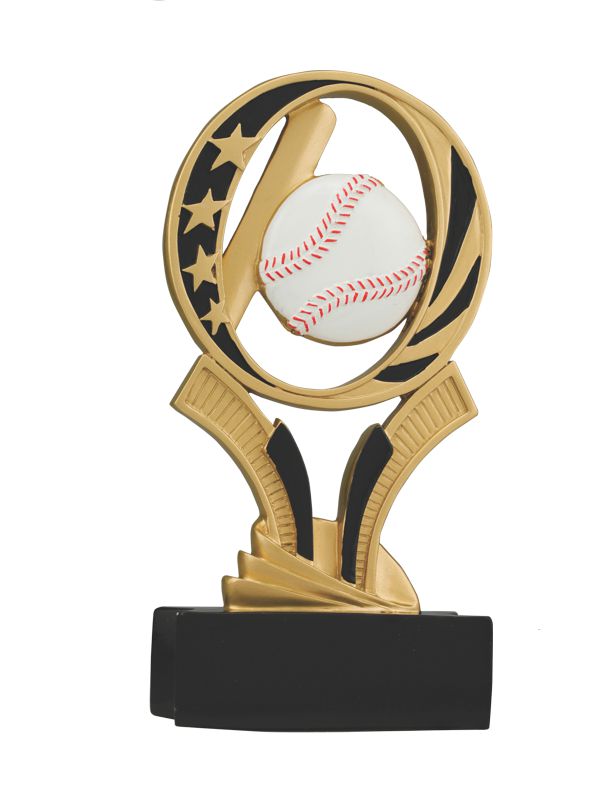 6" Baseball MidNite Star Resin