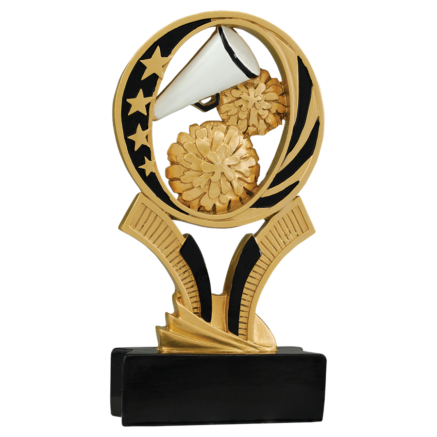 6" Cheer MidNite Star Resin