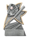 5 1/2" Baseball Jazz Star Resin
