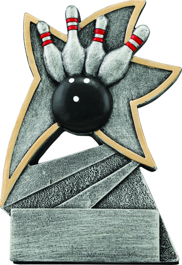 5 1/2" Bowling Jazz Star Resin