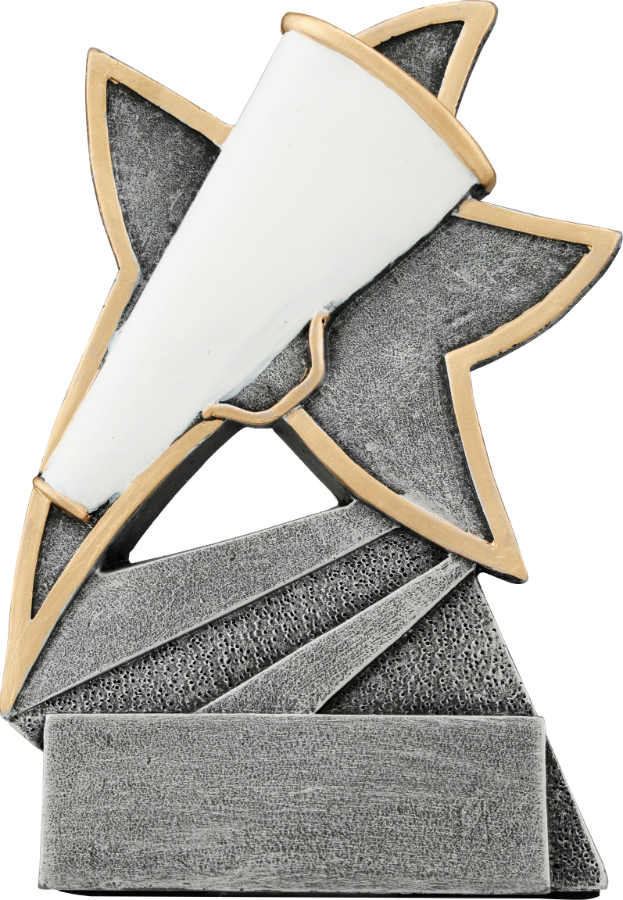 5 1/2" Cheer Jazz Star Resin
